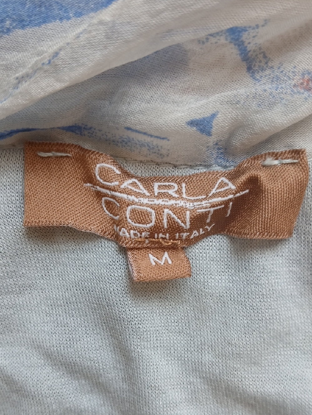 Carla Conti Sleeveless Silk Blouse Size Medium - Picture 7 of 7